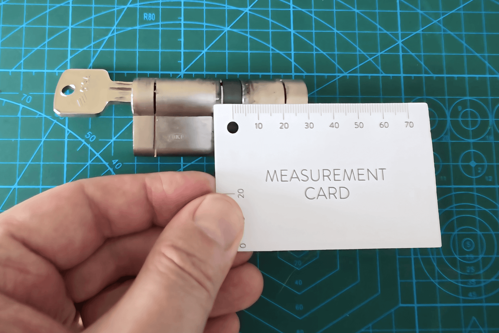 Mesure du cylindre pour la Nuki Smart Lock Ultra